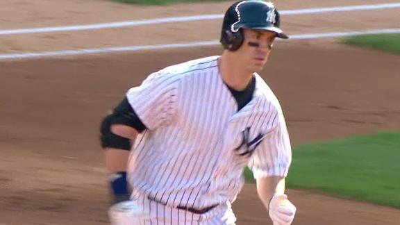Hafner's triple sends CC, Yankees by Jays