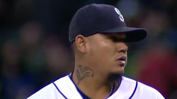 Video - King Felix, Mariners Edge Angels