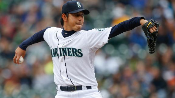 Bay, Morse homer to pace M's past Angels