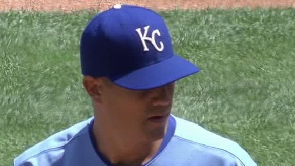 Video - Guthrie, Royals Blank Indians