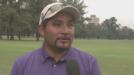 Adjudic�ndose el Roberto de Vicenzo Invitational