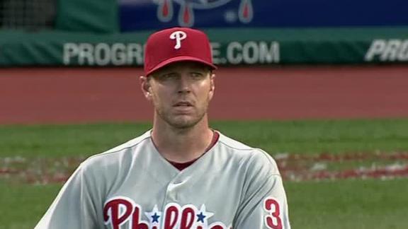 Video - Halladay Hit Hard By Indians