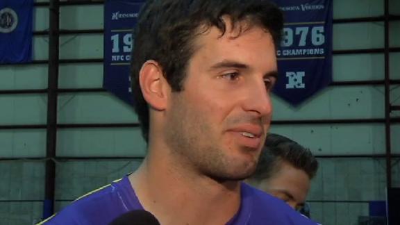 Ponder had scare with triceps after season