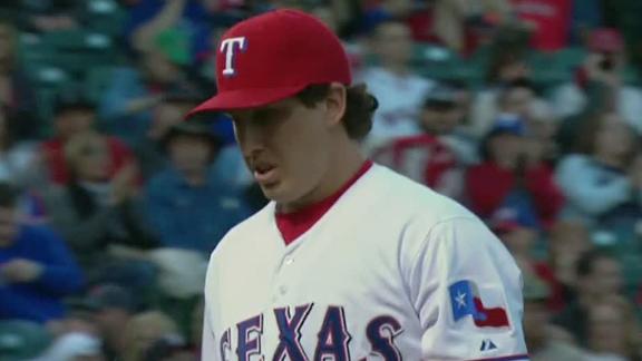 Video - Holland Fuels Rangers Past Red Sox