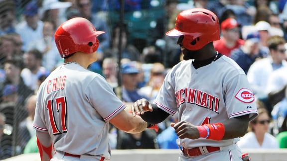 Frazier, Mesoraco rally Reds past Cubs in 8th