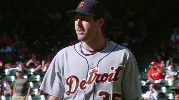 Verlander, Tigers romp by Astros for sweep