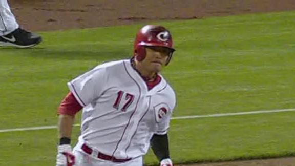 Video - Walk-Off Homer Lifts Reds Past Braves