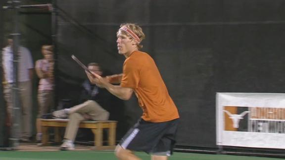 Texas Men's Tennis Player Hess-Olesen Earns NCAA Singles Bid
