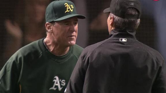 Indians edge A's with help of controversial call