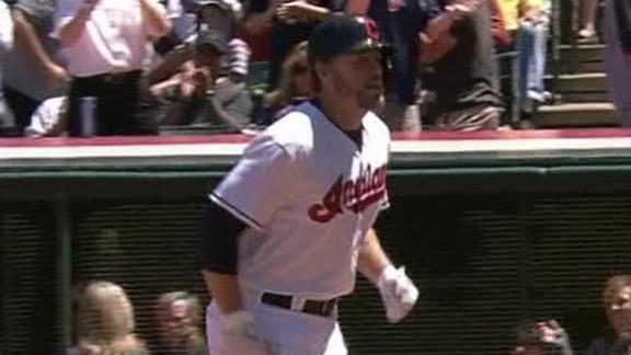 Kazmir, indisputable homers power Indians