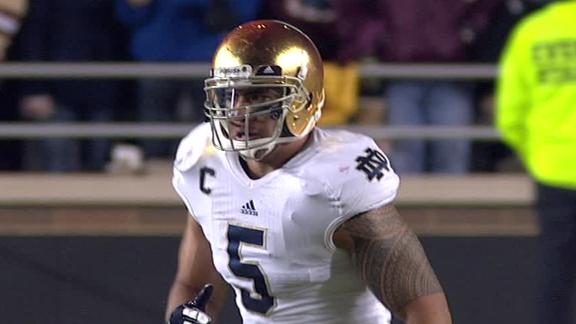 Te'o among 4 Chargers draft picks to sign