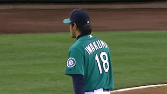 Video - Iwakuma Leads M's Past A's
