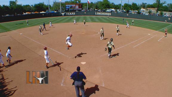 Walk-Off Win for Texas Softball in Regular Season Finale
