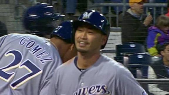 Brewers end skid with help of Pirates' errors
