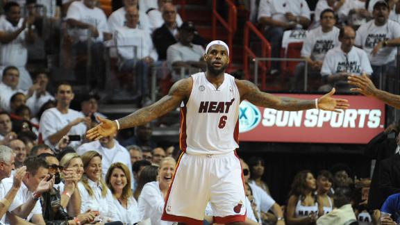 Heat rally in fourth to eliminate ailing Bulls