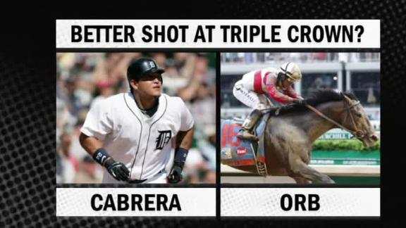 Better Shot At Triple Crown: Cabrera Or Orb?