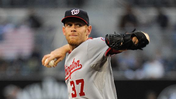 Strasburg's 8 innings lead Nats past Padres