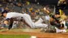 Jason Castro abri� la 11va entrada con un doble y anot� la carrera de la ventaja en una jugada cerrada en el plato, y los Astros de Houston vencieron a los Piratas de Pittsburgh por 4-2 la noche del s�bado.