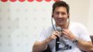 Lionel Messi, figura de Barcelona, visit� la ciudad de Doha para participar de un acto promocial en la Academia Aspire