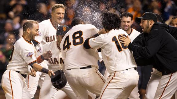 Sandoval's Walk-Off Blast Lifts Giants