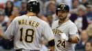 El dominicano Pedro �lvarez conect� un par de jonrones, Andrew McCutchen tambi�n la desapareci� y Jeff Locke colg� seis ceros para que los Piratas de Pittsburgh derrotasen el s�bado 5-2 a los Cerveceros de Milwaukee.