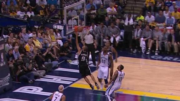 Video - Tony Parker Lays it In