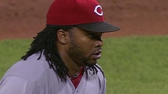 Reds' Cueto allows 1 hit over 8, stymies Pirates