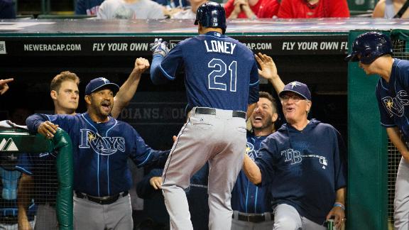 Video - Rays Withstand Rain To Top Indians