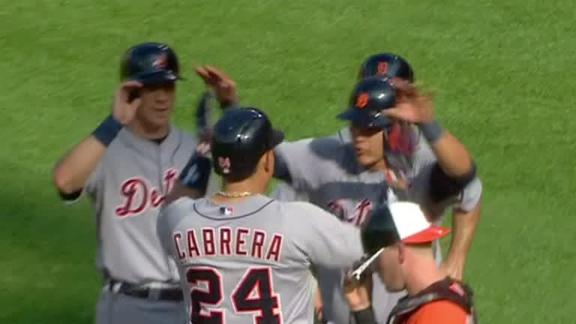 Video - Cabrera, Tigers Crush Orioles