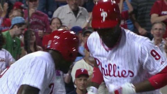 Brown homers again as Phillies drub Marlins