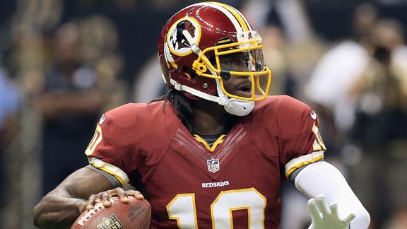 McNabb 'a fan' of RG III, just trying to help