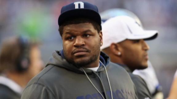 Cowboys' Brent tests positive for marijuana