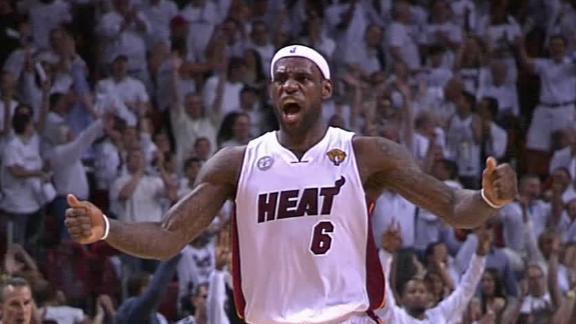 Heat surge past Spurs, draw even in Finals