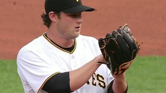 Cole drives in 2, earns win in Pirates debut