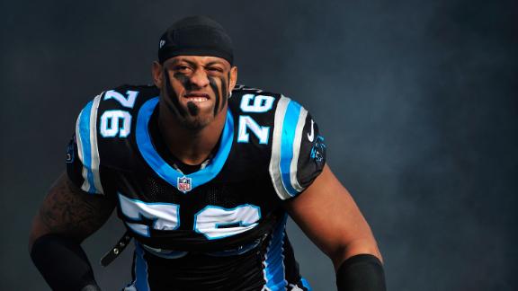 Panthers' Hardy sets lofty goal of 50 sacks