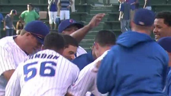Cubs end Wrigley skid vs. Reds in 14th