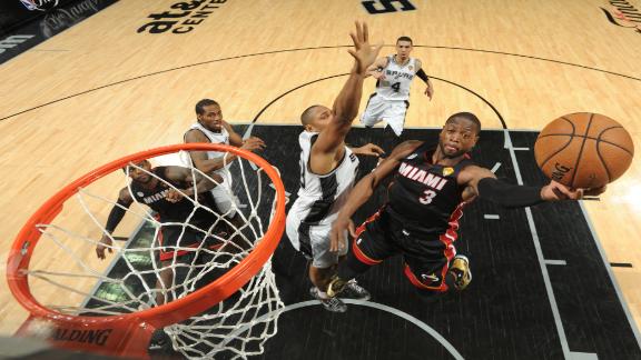 2013 NBA playoffs -- San Antonio Spurs and Miami Heat think thr…