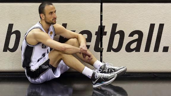 2013 NBA Finals: Manu Ginobili 'surprised' by struggles
