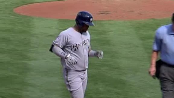 Video - Brewers Blank Reds