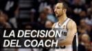 La decisi�n de incluir a Many Gin�bili desde el comienzo, le dio el triunfo a Gregg Popovich