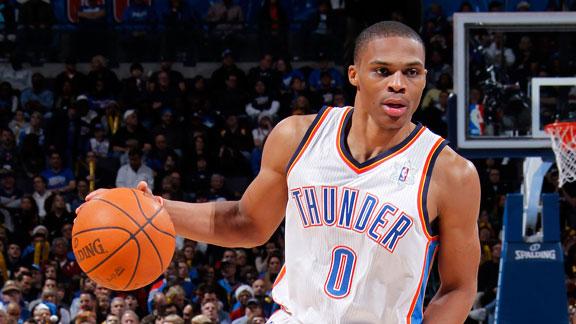 Westbrook off his crutches, says 'I'm back'