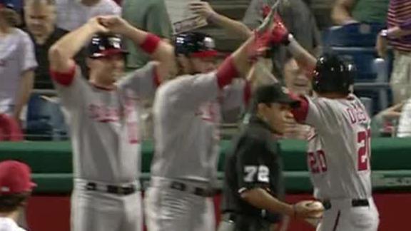 Desmond's slam in 11th sends Nats by Phils