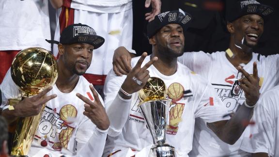 Heat celebrate with parade through Miami