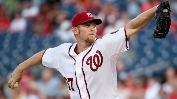 Strasburg, Nats handle slumping Rockies