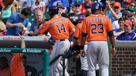 Tiebreaking squeeze in 9th keys Astros' win