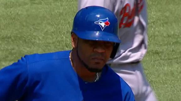 Encarnacion, Johnson lift Jays to 11th in row
