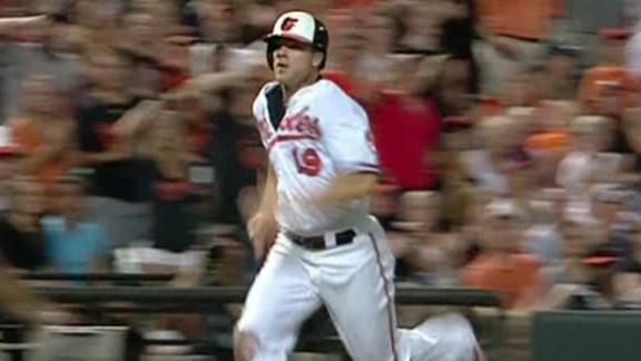 Wild fifth inning propels Orioles past Indians