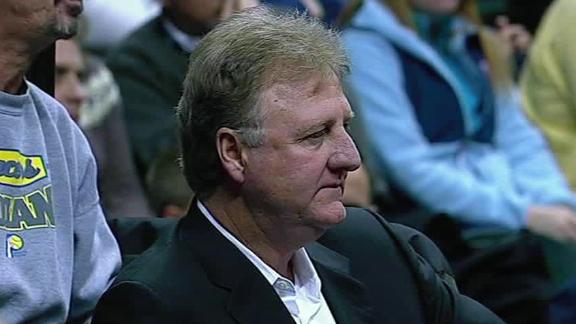 Bird eager to get started in Pacers front office