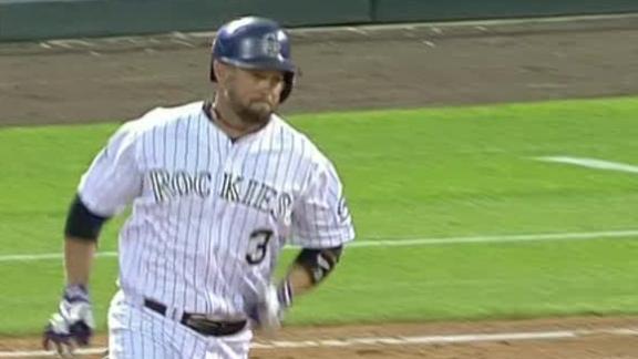Cuddyer extends hitting streak to 25 in win