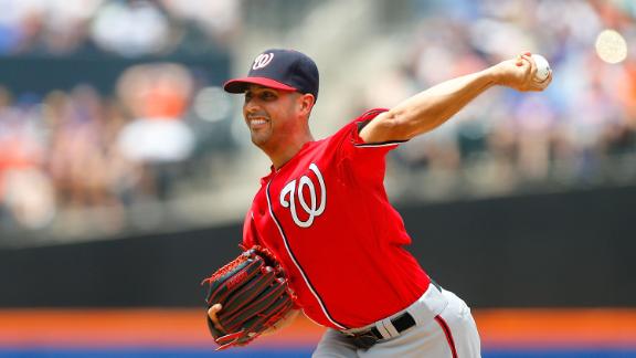 Nats rough up Mets rookie Wheeler in rout